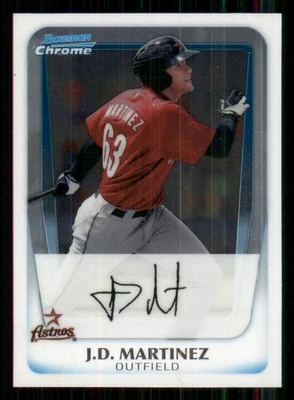 2011 Bowman Chrome Prospects #BCP92 J.D. Martinez - Image 1 of 2