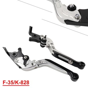 CNC Folding Extendable Brake Clutch Levers For Kawasaki ZX636R / ZX6RR 05-06 05 - Picture 1 of 11