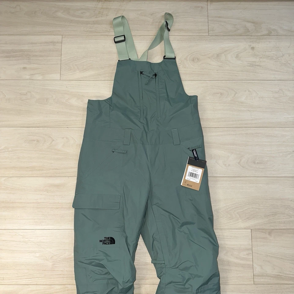 The North Face Freedom Insulated Bib Womens Size Medium Sage Ski Snow pants NEW