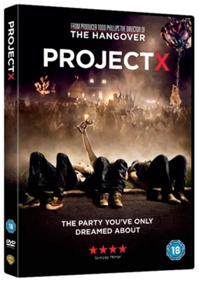Project X DVD (2012) Thomas Mann, Nourizadeh (DIR) cert 18 Fast and FREE P & P - Image 1 of 2