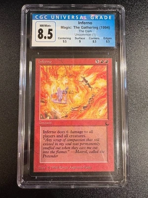 Graded CGC 8.5 Inferno The Dark Regular - Image 1 of 2