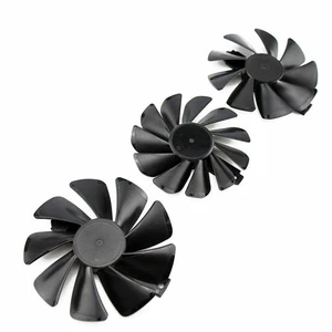 Cooler Fan For Sapphire RX 5700XT RX5700 FDC10H12D9-C FD10015M12D 85mm 95mm - Afbeelding 1 van 15