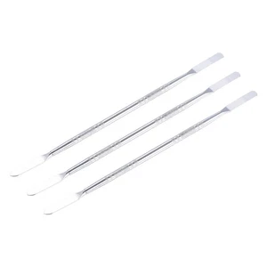 3 pièces mini spudger en métal mini crowbar tête plate acier inoxydable barre de levage 6,7 x 0,25" - Photo 1/4