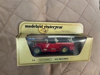 MATCHBOX Y-6 1920 ROYAL ROYCE NUEVO Foto 1 de 4