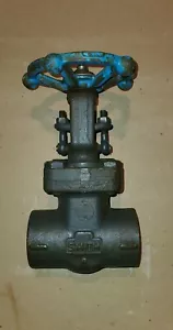 Smith 1 1/4" Gate Valve Fig.0800 A105N WPS800@840°F WOG1975@100°F - Picture 1 of 5