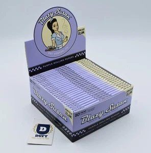 Blazy Susan King Slim Purple Smoking Rolling Papers Booklet 1 3 5 10 50 Full Box - Bild 1 von 17