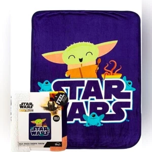 Star Wars Mandalorian Silk Touch Sherpa Überwurf - Bild 1 von 3