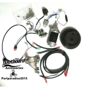 ELECTRIC START MOTOR kit fit YAMAHA OUTBOARD new 9.9HP 4 stroke F9.9MSHG 6AUK S - Bild 1 von 11