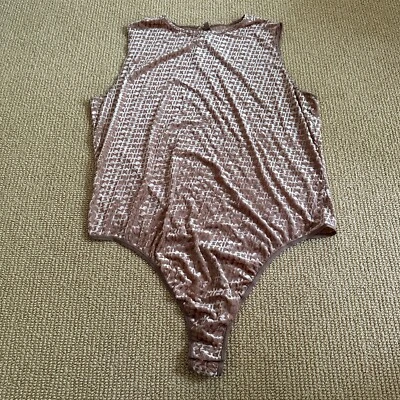 Body sin mangas Skims Sienna con guante de terciopelo, talla 3X nuevo con etiquetas Foto 1 de 3