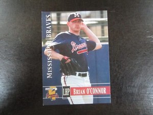2005 Grandstand Mississippi Braves Brian O'Connor Card (B60) Atlanta Braves