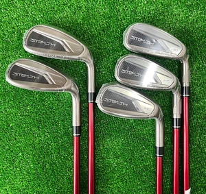 NEW Ladies Taylarmade STEALTH HD Iron Set 7-PW SW TENSEI RED TM60 Graphite A - Picture 1 of 6