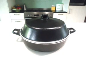 large Bessemer black 32cm frypan frying pan dutch oven - Picture 1 of 7