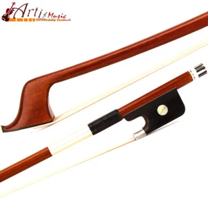 E.Sartory Copy Master Pernambuco 1/2 Cello Bow Ebony Single eye Frog Silver Fast - Picture 1 of 6