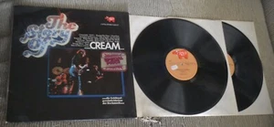 German import 2 LP set Story of Cream Ginger Baker Toad Eric Clapton Jack Bruce - Picture 1 of 2