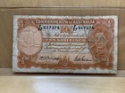 Commonwealth of Australia 1939 Ten 10 Shillings Banknote Rare Paper Money World