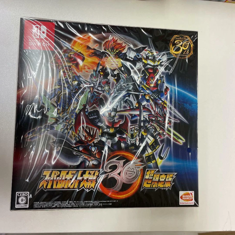 Nintendo Switch Super Robot Wars 30 Limited Edition Taisen Figure FedEx - Image 1 of 2