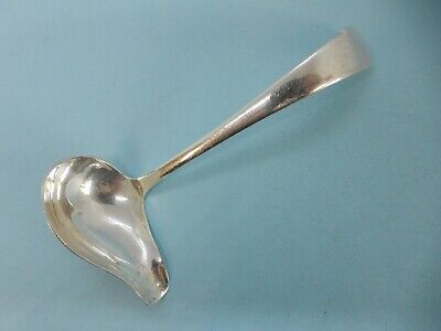 Hallmarked SILVER Side Lipped Pouring SAUCE LADLE. Viners, Sheffield 1958 29g • 43.69$