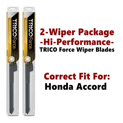 Limpiaparabrisas de alto rendimiento de 2 unidades para Honda Accord 2008-2017 - 25260/190 Foto 1 de 4