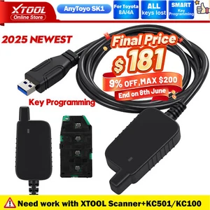 2025 XTOOL AnyToyo SK1 Smart Key Programmer for Toyota Lexus 8A/4A All Key Lost - Picture 1 of 11