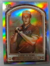 2020 Bowman Chrome Farm To Fame Cal Ripken Jr. Refractor