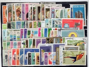 PANAMA LOT, 87 DIFFERENT STAMPS, USED - Picture 1 of 1