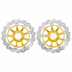 Front Brake Discs Rotors For APRILIA Tuono V4R APRC RSV4 Factory APRC ABS - Picture 1 of 6