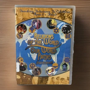 Religions Of The World DVD Our World Faiths Animated Christianity Hinduism Rare - Picture 1 of 8