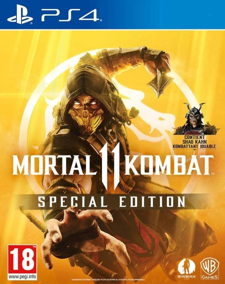 Jeu PS4 Mortal Kombat 11 - Special Edition (Steelbook) PS4 - Photo 1/1