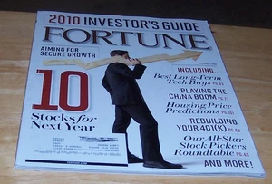 Fortune December 21, 2009 2010 Investor's Guide (Magazine: Business, Finance) - Picture 1 of 3
