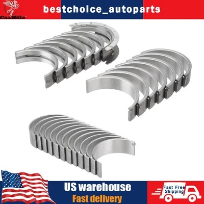 Juego de cojinetes principales y de varilla del motor CB1882A para Chevy Hummer GMC Canyon Envoy 3,7 L 4,2 L Foto 1 de 4