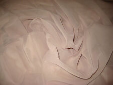 Blush Solid Plain 100% Polyester Chiffon Fabric58" Wide BY THE YARD