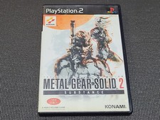 Sony PlayStation2 Metal Gear Solid 2 Substance Game Korean Version PS2 Rare