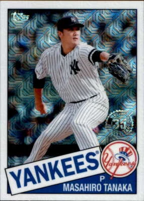 2020 Topps Silver Packs Series Two #85TC-28 Masahiro Tanaka New York Yankees - Image 1 of 2