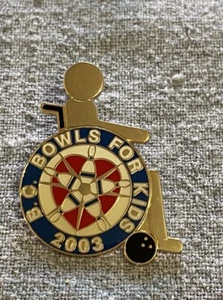 B.C. BOWLS FOR KIDS 2003 Lapel Pin - Bild 1 von 2