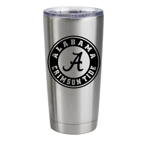 University of Alabama Laser Engraved 20 oz Stainless Steel Tumbler Cover
