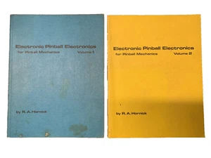 Electronic Pinball Electronics for Pinball Machines Volume 1 & 2 R.A. Hornick - Picture 1 of 20