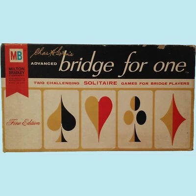 Chas Goren's 1967 Advanced Bridge for One Card Game 5640 Fine Edition Complete - Image 1 of 4