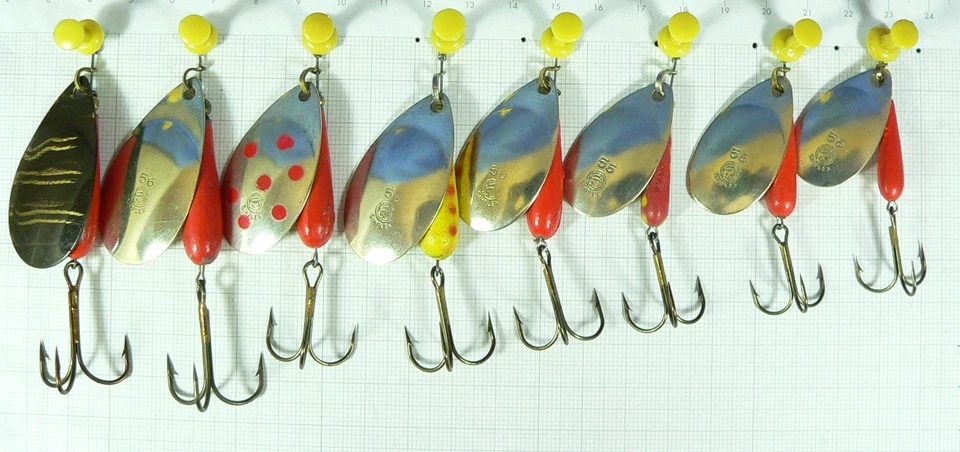 1 Cucchiaino Martin Simplex da 8 a 20gr a scelta spinning trota marmorata luccio