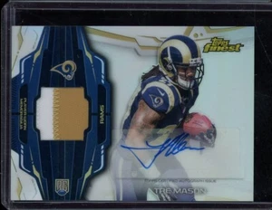 2014 Topps Finest Rookie Patch Autographs Refractors #RAPTM Tre Mason - Picture 1 of 1
