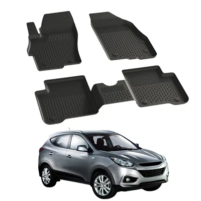 Floor Mats for Hyundai iX35 2010-2025 | Premium Floor Mat Black  - Image 1 of 4