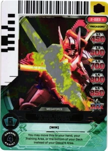 POWER RANGERS ACG 2-023 GUARDIANS OF JUSTICE SUPER RARE GOSEI GREAT MEGAZORD - Picture 1 of 2