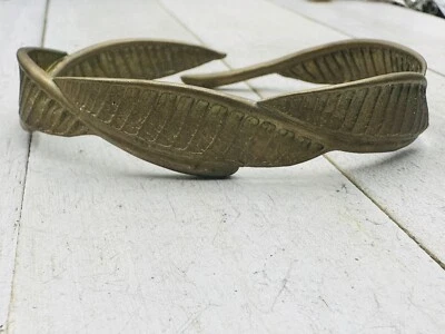 Pulsera envolvente de hojas de bronce Michael Michaud Foto 1 de 2