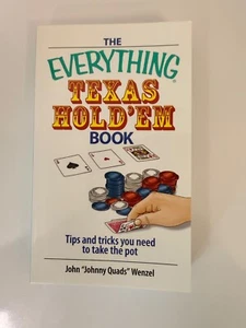 The Everything Texas Hold ’Em Book by John Wenzel Poker Guide 2006 Paperback - Picture 1 of 4