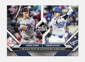2 STELLE! Ohtani/Judge 1st Time in MLB HISTORY TWO 50-HR Hitter IN WORLD - READY - Foto 1 di 2