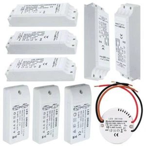 LED Driver Trafo 12V DC AC Netzteil Treiber Transformator 6W 12W 15W 18W 30W 60W - Bild 1 von 23