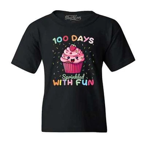 100 Days of School Sprinkled Youth's T-Shirt 100Sprinkled Shirts - Picture 1 of 6