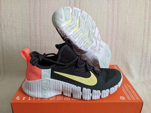 Nike Free Metcon 3 Dark Smoke Grey Black Mango CJ6314 020 Women's Shoes Size 8 - Picture 1 of 10