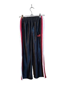 Puma Boy's Track/Athletic Black And Red Sweatpants  Size 7 - Picture 1 of 2