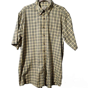 L.L. Bean Shirt Adult Extra Large Tall  Plaid Button Up Outdoor Casual Mens - Picture 1 of 5