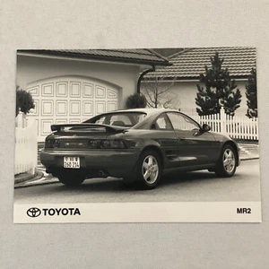 Vintage Toyota MR2 Car Factory Press Photo Photograph - Picture 1 of 4